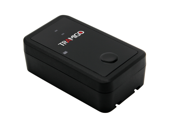 Tramigo asset tracker with up to 1 year battery life