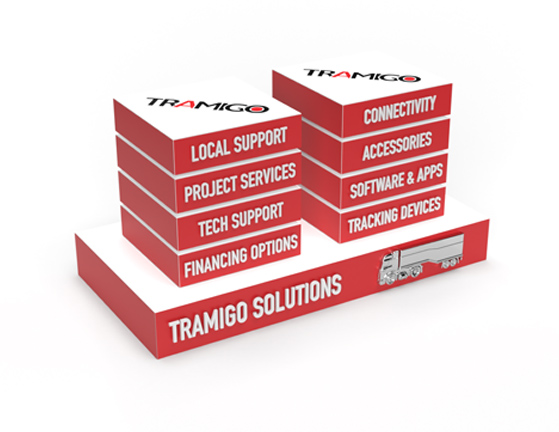 Tramigo fleet management and gps vehicle tracking full solutions stack